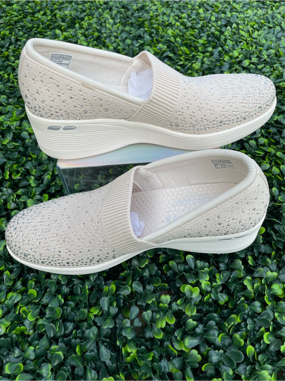Martha Stewart Slip-On women comfort wedge sneakers size 6.5